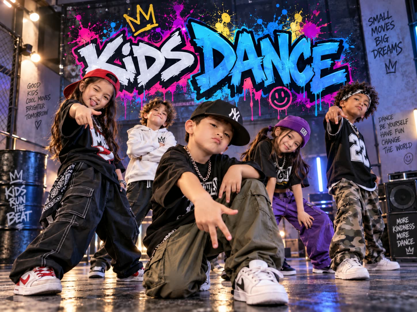 KIDS DANCE ─ キッズクラスのキービジュアル